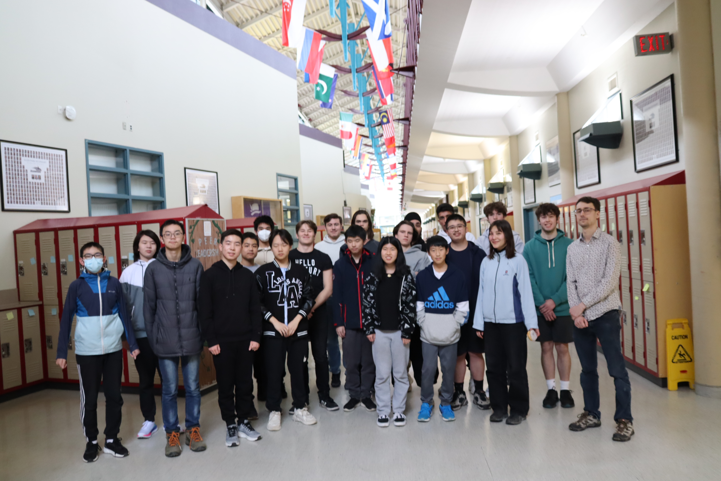 Group photo of the Computer Programming Club